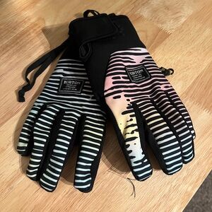 Burton Park snowboarding gloves Striped colored SZ M